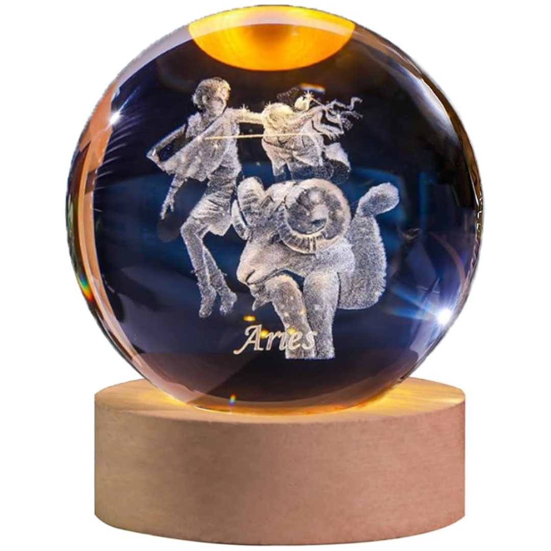 Constellation Crystal Ball with LED