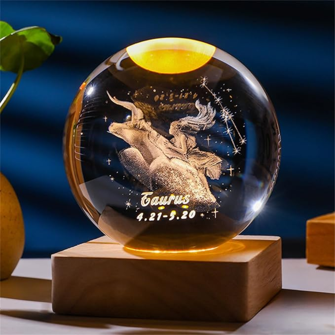 Constellation Crystal Ball with LED